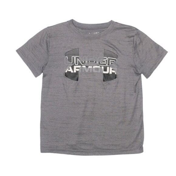 Under Armour Heat Gear Short Sleeve Gray Shirt - Picture 1 of 7